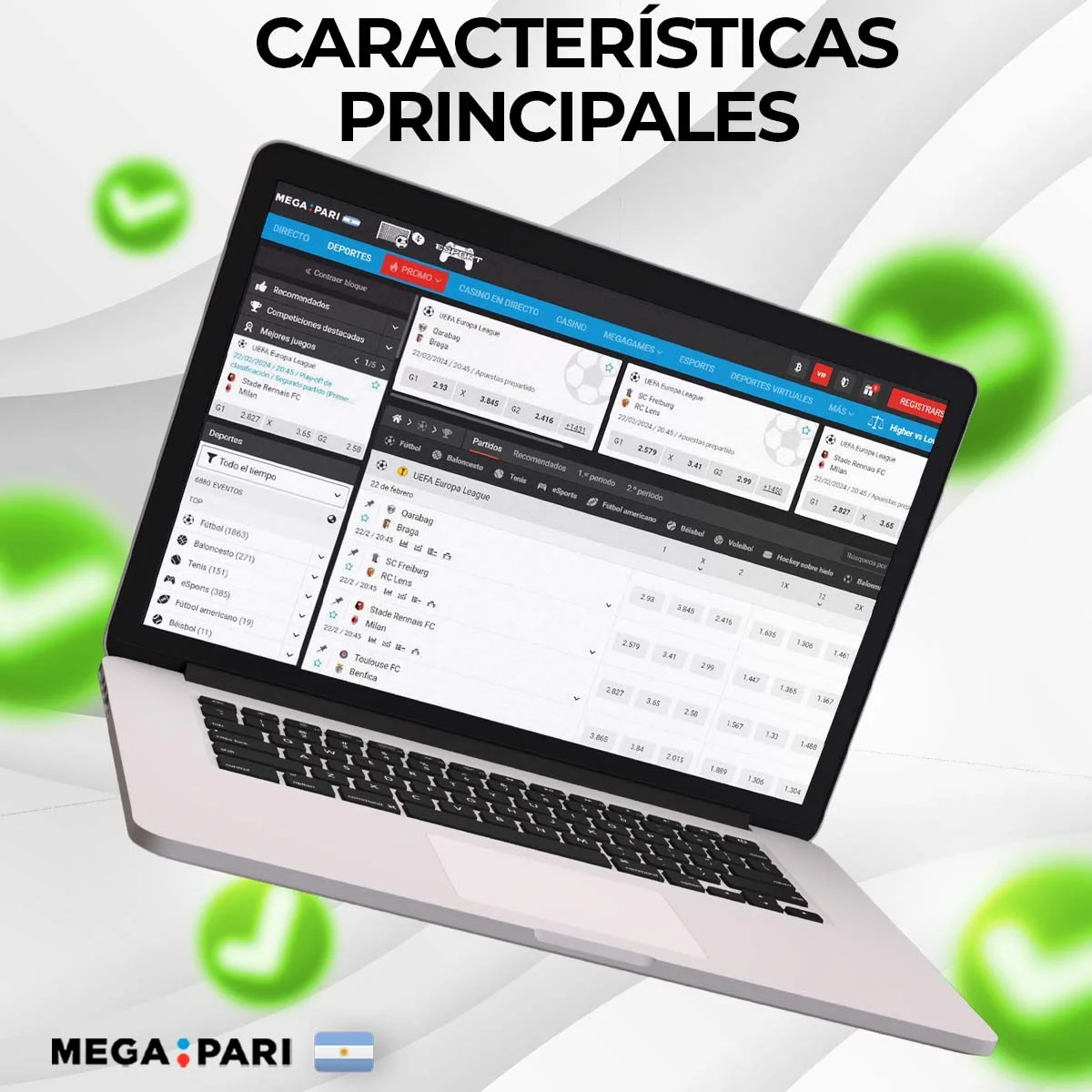 Principales rasgos y características de la casa de apuestas Megapari